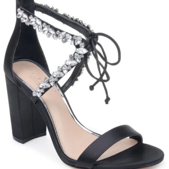 Thamar Embellished Sandal BADGLEY MISCHKA, size 8.5 - Picture 1 of 11